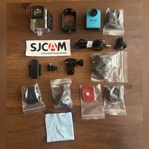 🎥 SJCAM M20 4K Action Camera – WiFi, Waterproof, Gyro Stabilization 🔵